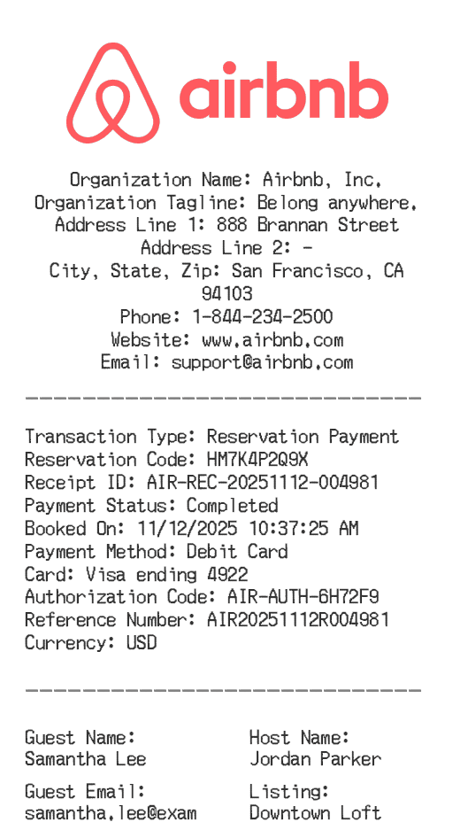 Receipt Image