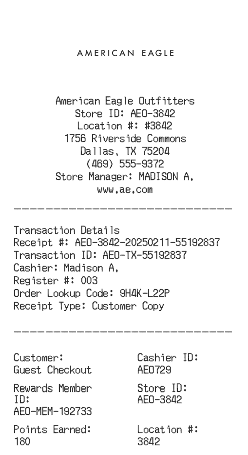 Receipt Image