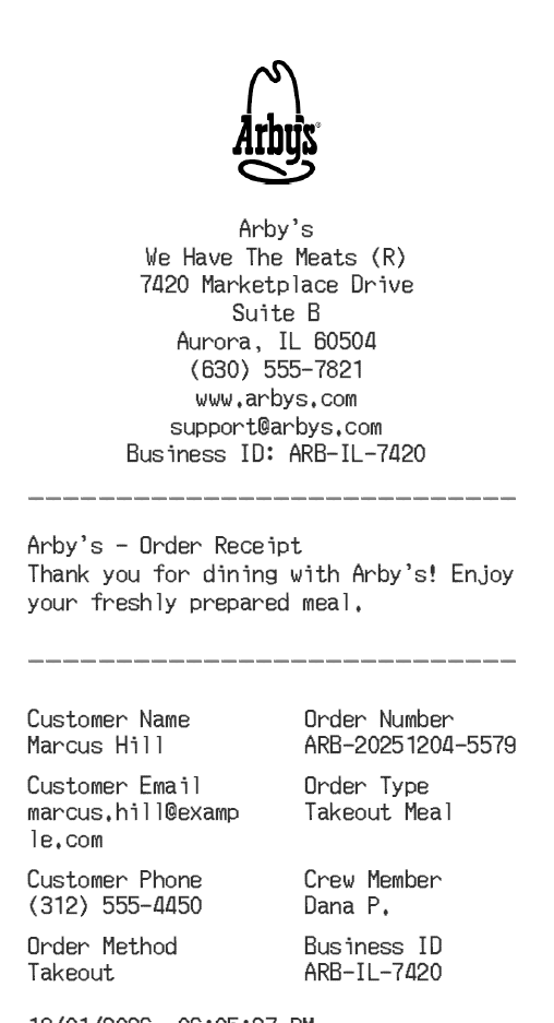 Receipt Image