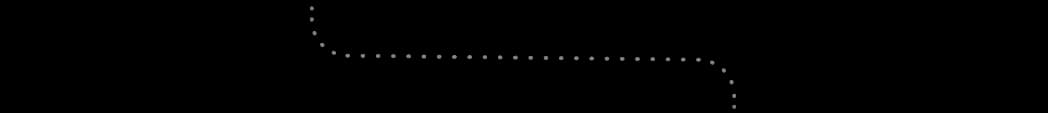 Curved separator