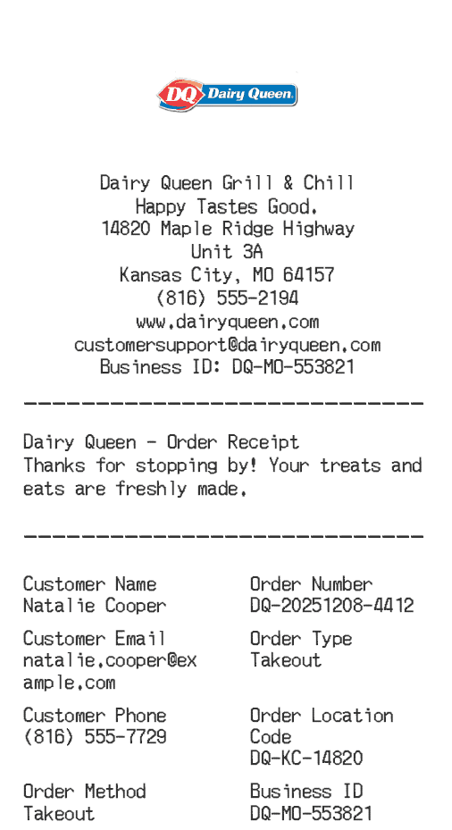 Receipt Image