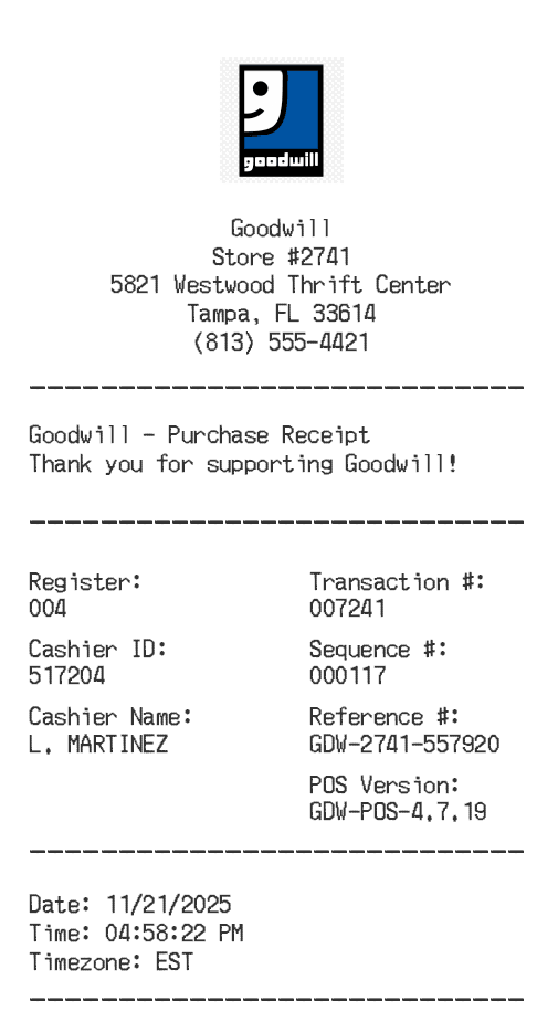 Receipt Image