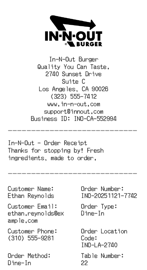 Receipt Image