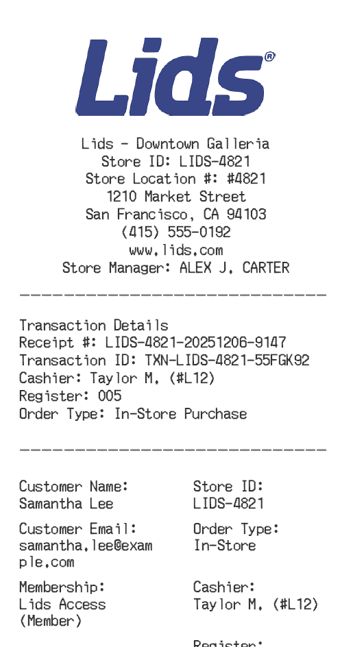 Receipt Image