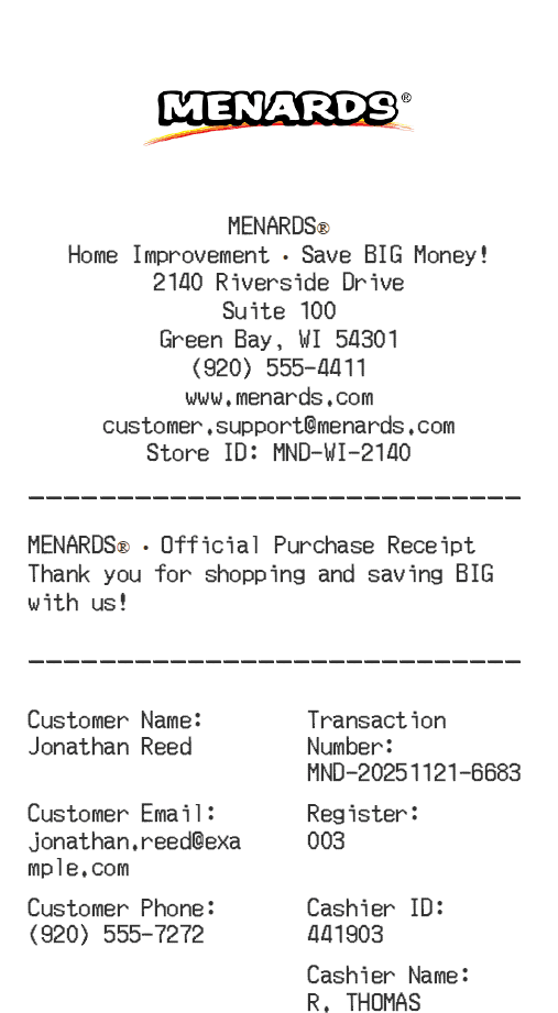 Receipt Image