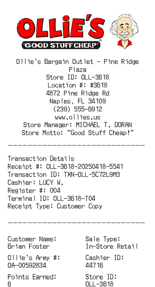 Receipt Image
