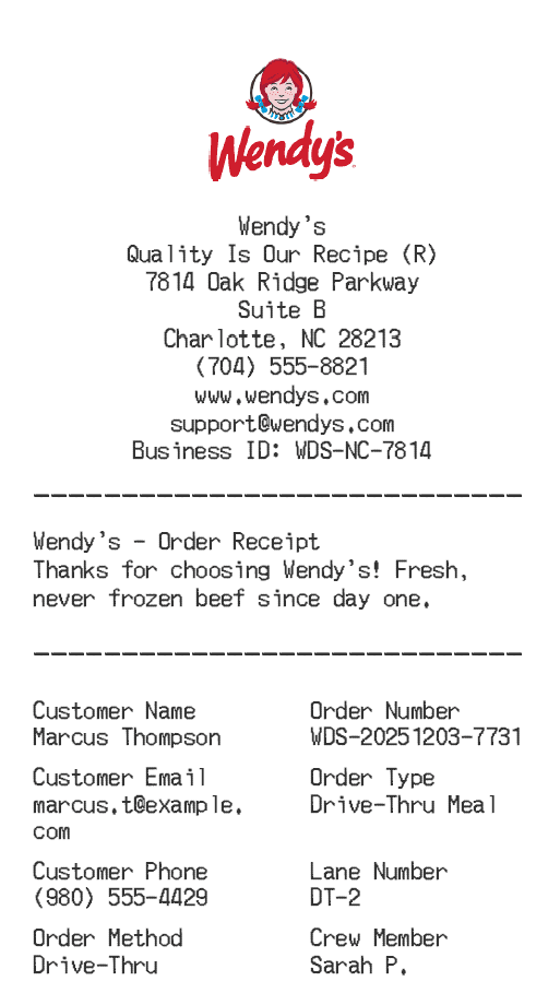 Receipt Image
