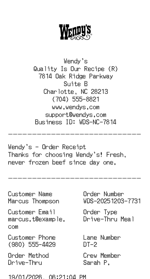 Receipt Image