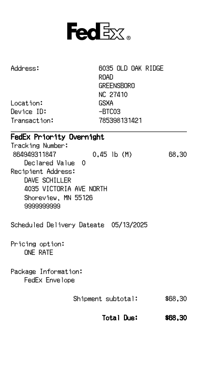 Receipt Image