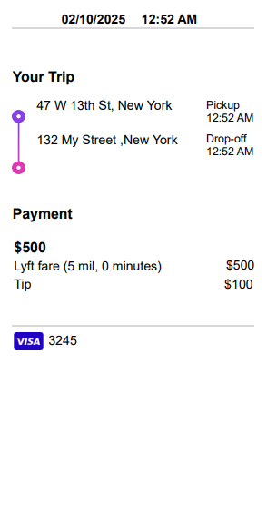 LOGO LYFT RECORT