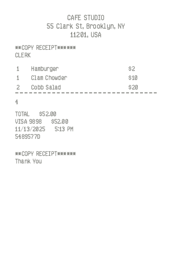 Receipt Image
