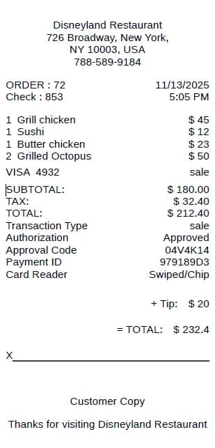 Signature-receipt Logo