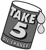 Take 5 Oil Change